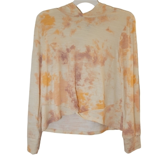 NWOT Cozy-Knit Tie-Dye Twist-Hem Pullover Hoodie & Jogger Leggings… - Picture 4 of 15